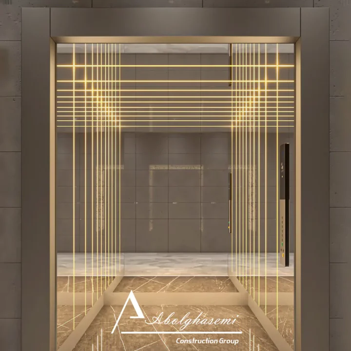 طراحی آسانسور پروژه 22